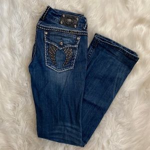 Miss Me Jean, waist 30 XL (35 inseam), boot